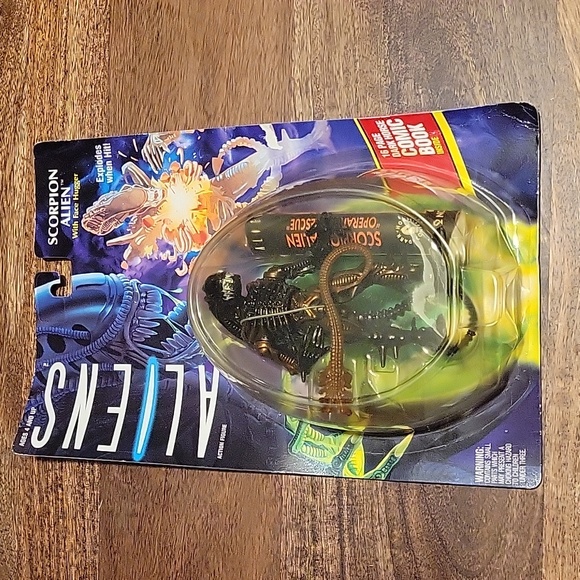 Kenner Aliens Scorpion Alien 1992 - Picture 1 of 9